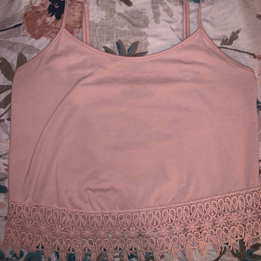 Pink tank top